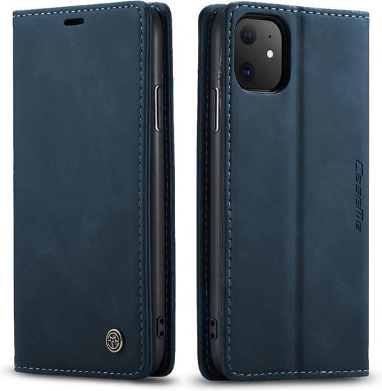 Apple iPhone 12 Mini Case - Navy Blue - Slim Wallet Case