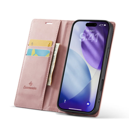 Apple iPhone 18 Pro Hoesje - Pale Pink - Luxe Dunne Bookcase
