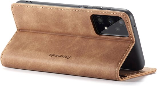 Samsung Galaxy A33 5G Hoesje - Sienna Brown - Dunne Bookcase