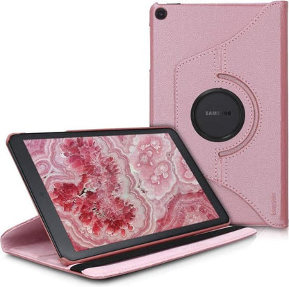 Samsung Galaxy Tab S6 Lite Tablethoes - Roségoud - Draaibare Bookcase