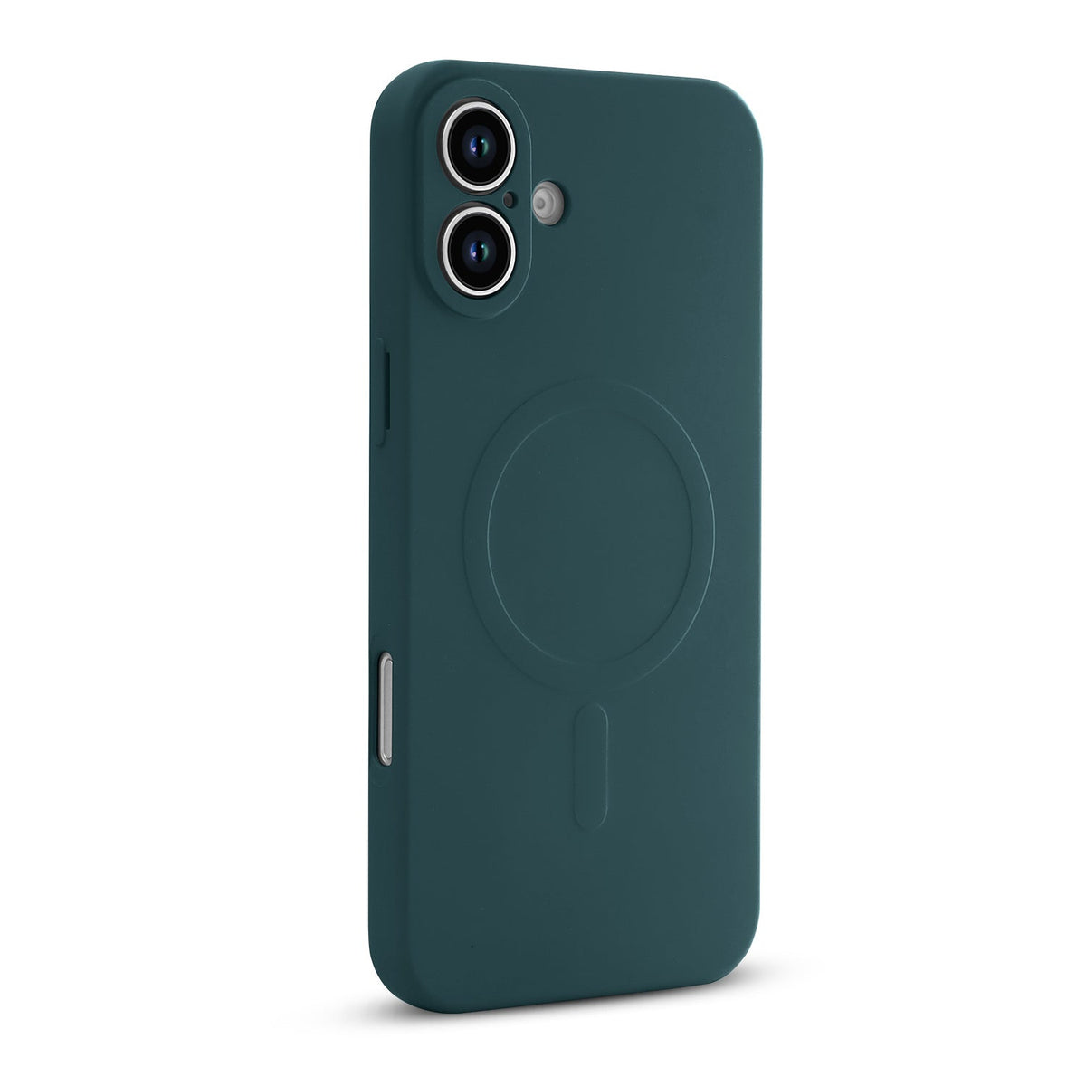 Apple iPhone 16 Plus Case - Green - Liquid Silicone MagSafe Back Cover