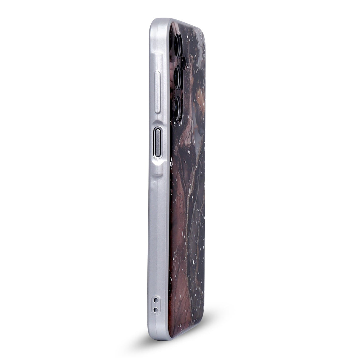 Samsung Galaxy A56 Hoesje - Zwart - Marmer Back Cover