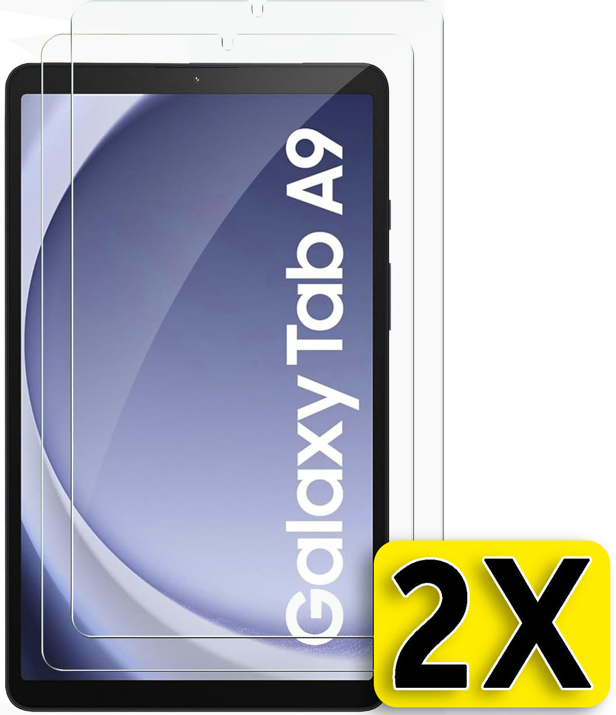 Samsung Galaxy Tab A9 Screenprotector - Full Cover - 2 Stuks