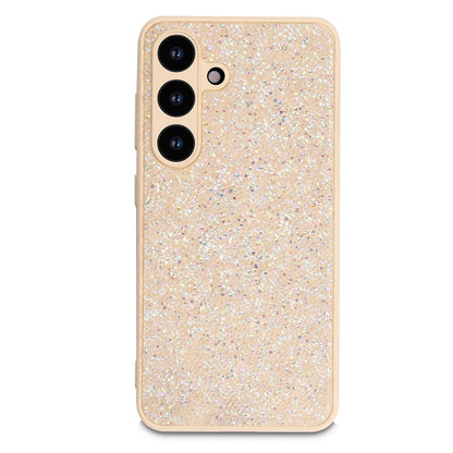 Samsung Galaxy S25 FE Hoesje - Goud - Diamant Glitter Back Cover