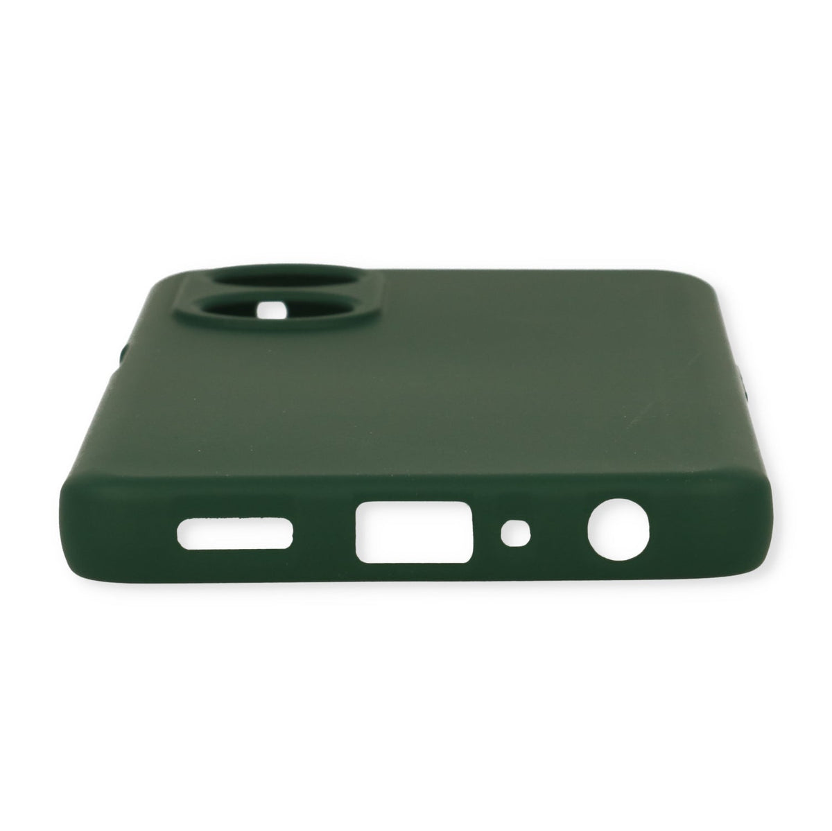 Oppo A38 Hoesje - Groen - Siliconen Back Cover