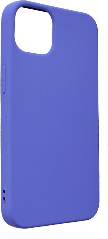 iPhone 13 Hoesje - Paars - Extra Stevig Siliconen Back Cover