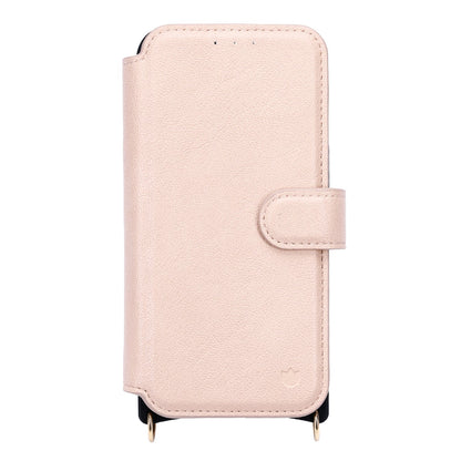 Apple iPhone 15 Case - Pink - CM Amsterdam Back Cover with Phone Strap