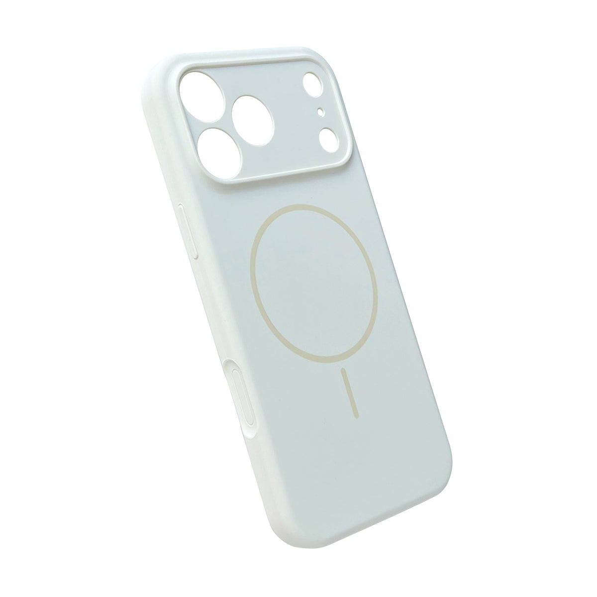 Apple iPhone 17 Pro Max Case - Ivory White - Liquid Silicone MagSafe Back Cover