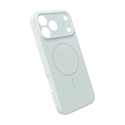 Apple iPhone 17 Pro Max Case - Ivory White - Liquid Silicone MagSafe Back Cover