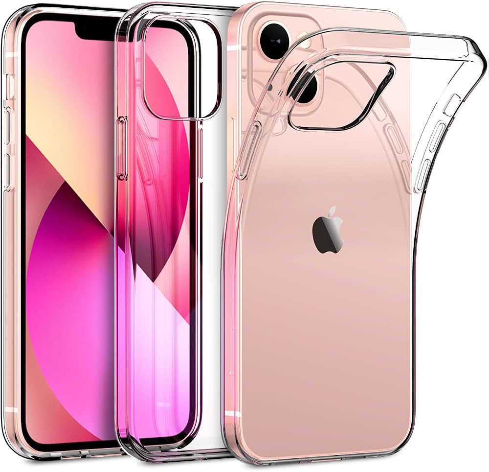 Apple iPhone 15 Plus Hoesje - Transparant - Siliconen Back Cover