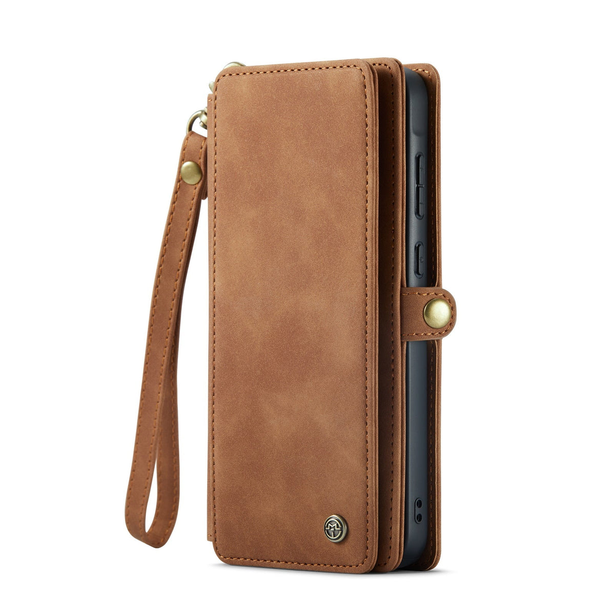 Samsung Galaxy S26 Hoesje - Sienna Brown - 2 in 1 Bookcase met 10 Kaart Vakken