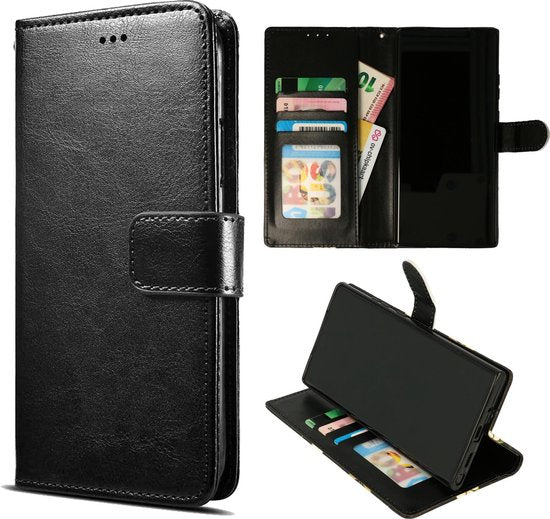 Samsung Galaxy A02s Hoesje - Zwart - Bookcase