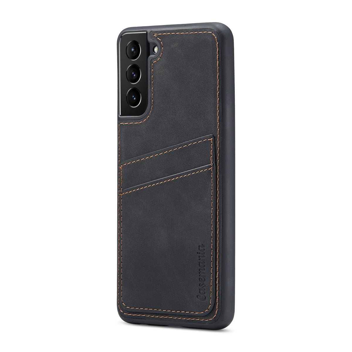 Samsung Galaxy S23 Plus Hülle - Charcoal Gray - Backcover mit Kartenfach