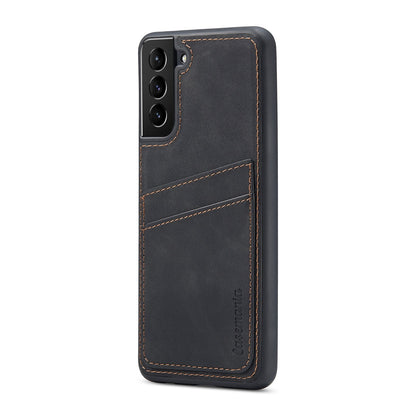 Samsung Galaxy S23 Plus Hülle - Charcoal Gray - Backcover mit Kartenfach