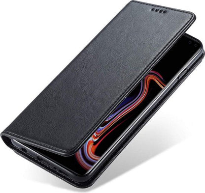 Samsung Galaxy A71 Hoesje - Rood - Luxe Kunstlederen Portemonnee Bookcase