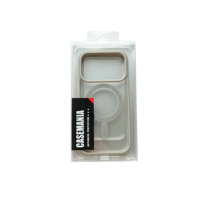 Apple iPhone 18 Pro Hoesje - Grijs - Bumper MagSafe Back Cover