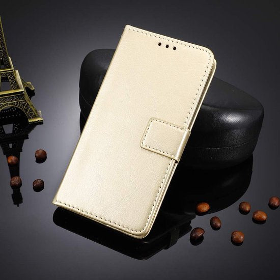 Apple iPhone 7 Plus Hoesje - Goud - Bookcase