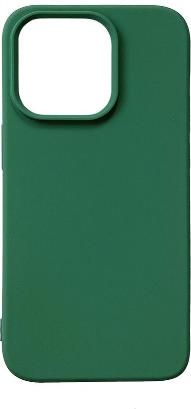 Apple iPhone 14 Pro Case - Dark Green - Silicone Back Cover