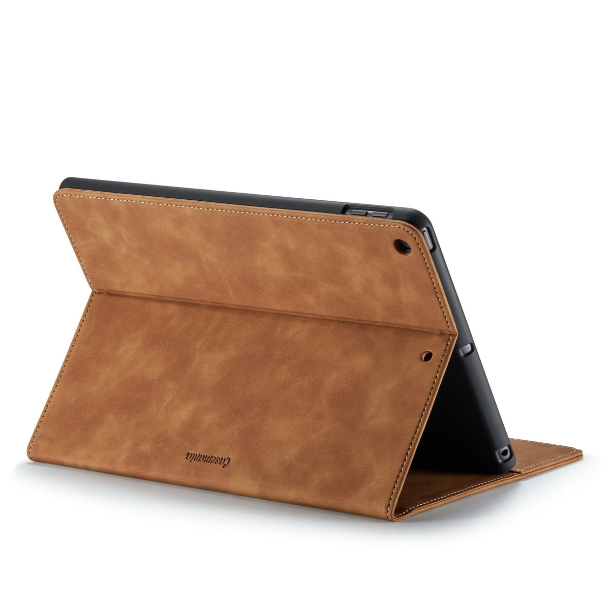 iPad A16 Tablethoes - Sienna Brown - Luxe Bookcase
