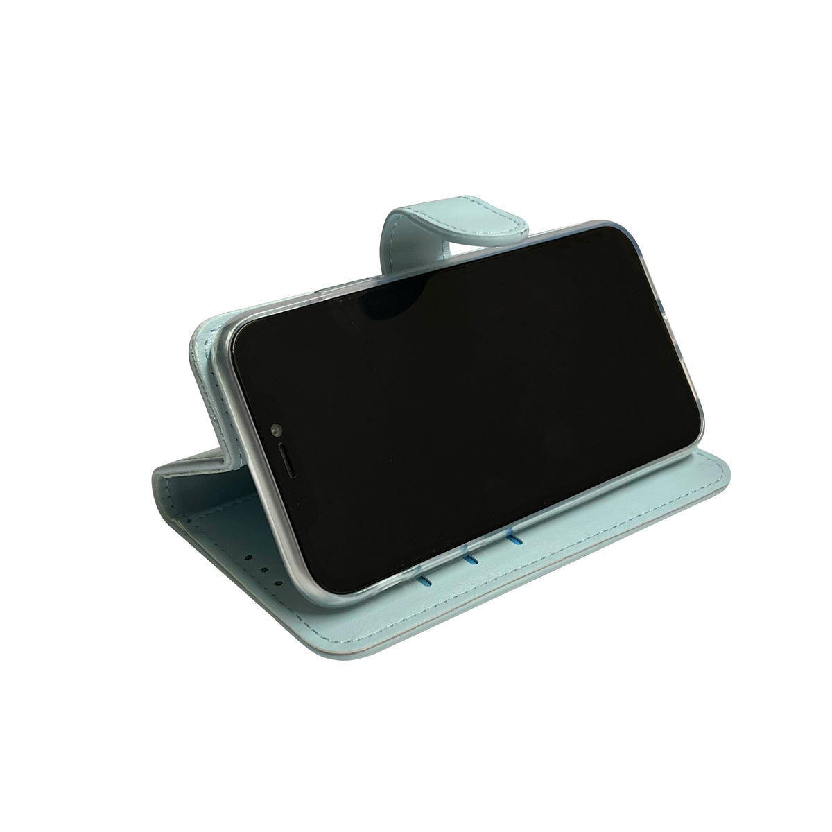 Samsung Galaxy S24 Hoesje - Licht Blauw - Bookcase
