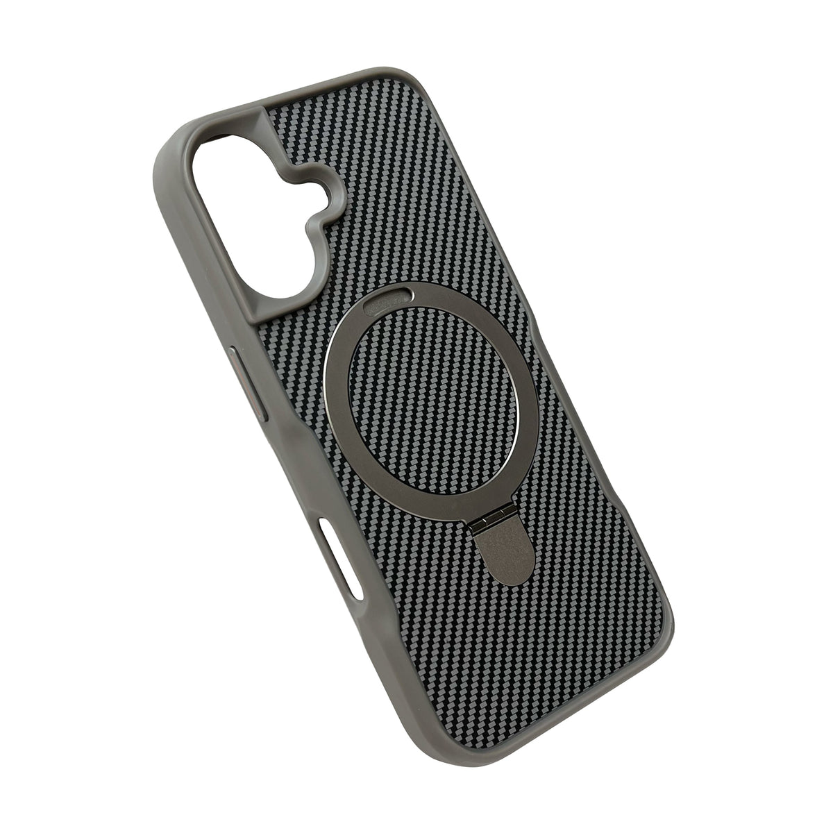 Apple iPhone 17 Case - Silver - Carbon MagSafe Back Cover
