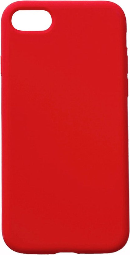 Apple iPhone 7 Hoesje - Rood - Liquid Siliconen Back Cover