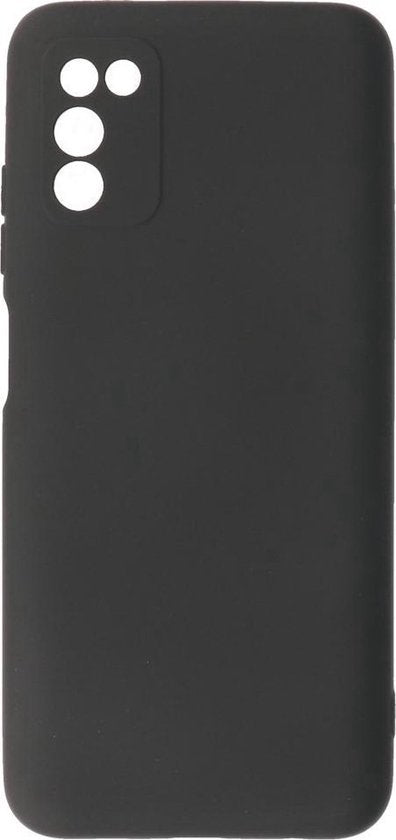 Samsung Galaxy A03S Hoesje - Zwart - Siliconen Back Cover