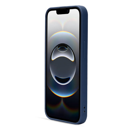 iPhone 17e Hoesje - Blauw - Vlinder Diamant Glitter Back Cover