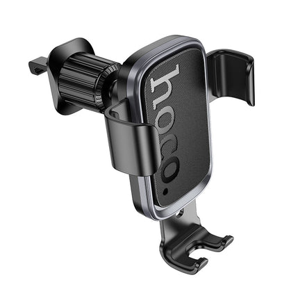 Hoco Car Phone Holder for Air Vent with Automatic Closing - Air Vent Clip Holder with Gravity Lock Technology