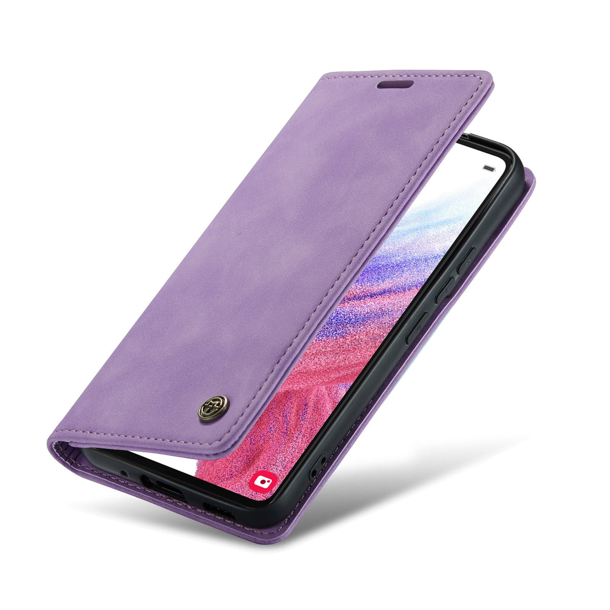 Samsung Galaxy A23 5G Hoesje - Bright Lila - Dunne Bookcase