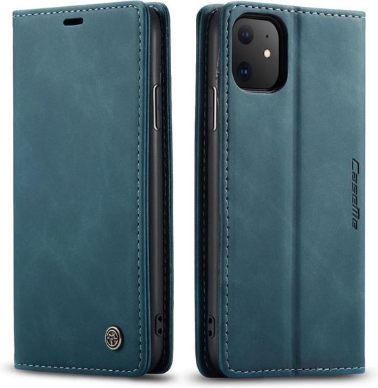 Apple iPhone 12 Mini Hülle - Emerald Green - Schlanke Klapphülle mit Kartenfach