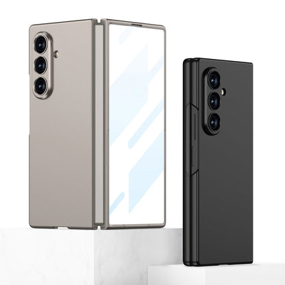 Samsung Galaxy Z Fold8 Ultra Hoesje - Zilver - Ultradun Back Cover met Ingebouwde Screenprotector