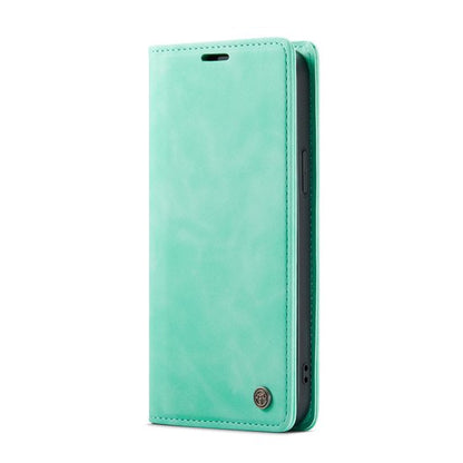 Apple iPhone 14 Hoesje - Tropical Mint - Dunne Bookcase
