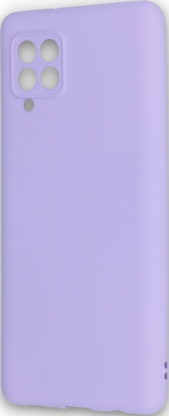 Samsung Galaxy A22 5G Hoesje - Paars - Siliconen Back Cover