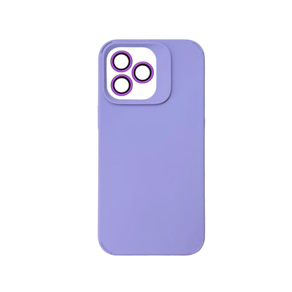 Apple iPhone 15 Pro Hülle - Lila - Liquid Silikon Backcover mit Kameraschutz
