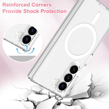 Samsung Galaxy Z Fold 6 Hoesje - Transparant - Anti-Shock MagSafe Back Cover