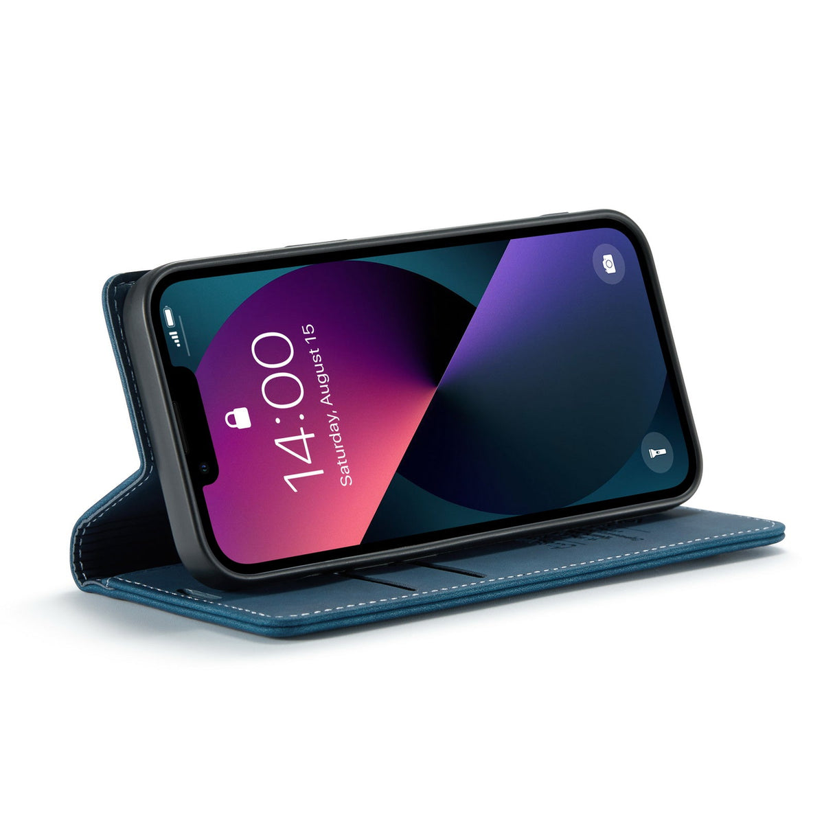 Google Pixel 11 Pro Hoesje - Navy Blue - Dunne Bookcase