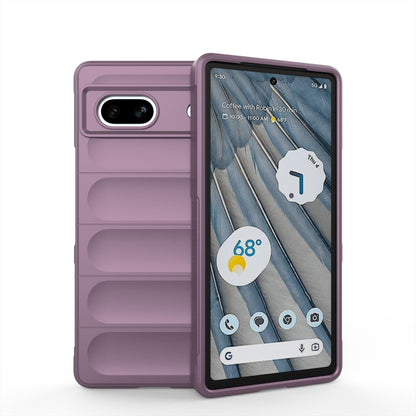 Google Pixel 7A Hoesje - Purple - Siliconen Back Cover