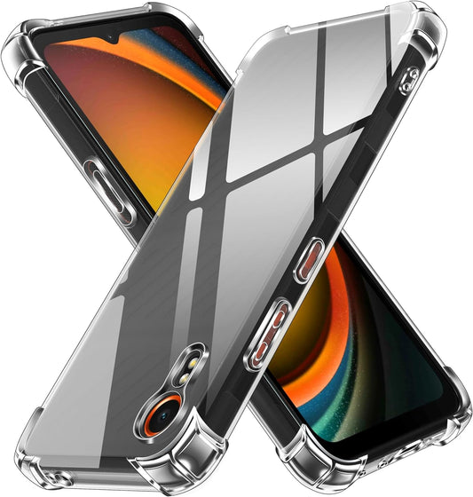 Samsung Galaxy XCover 7 Hoesje - Transparant - Anti-Shock Back Cover