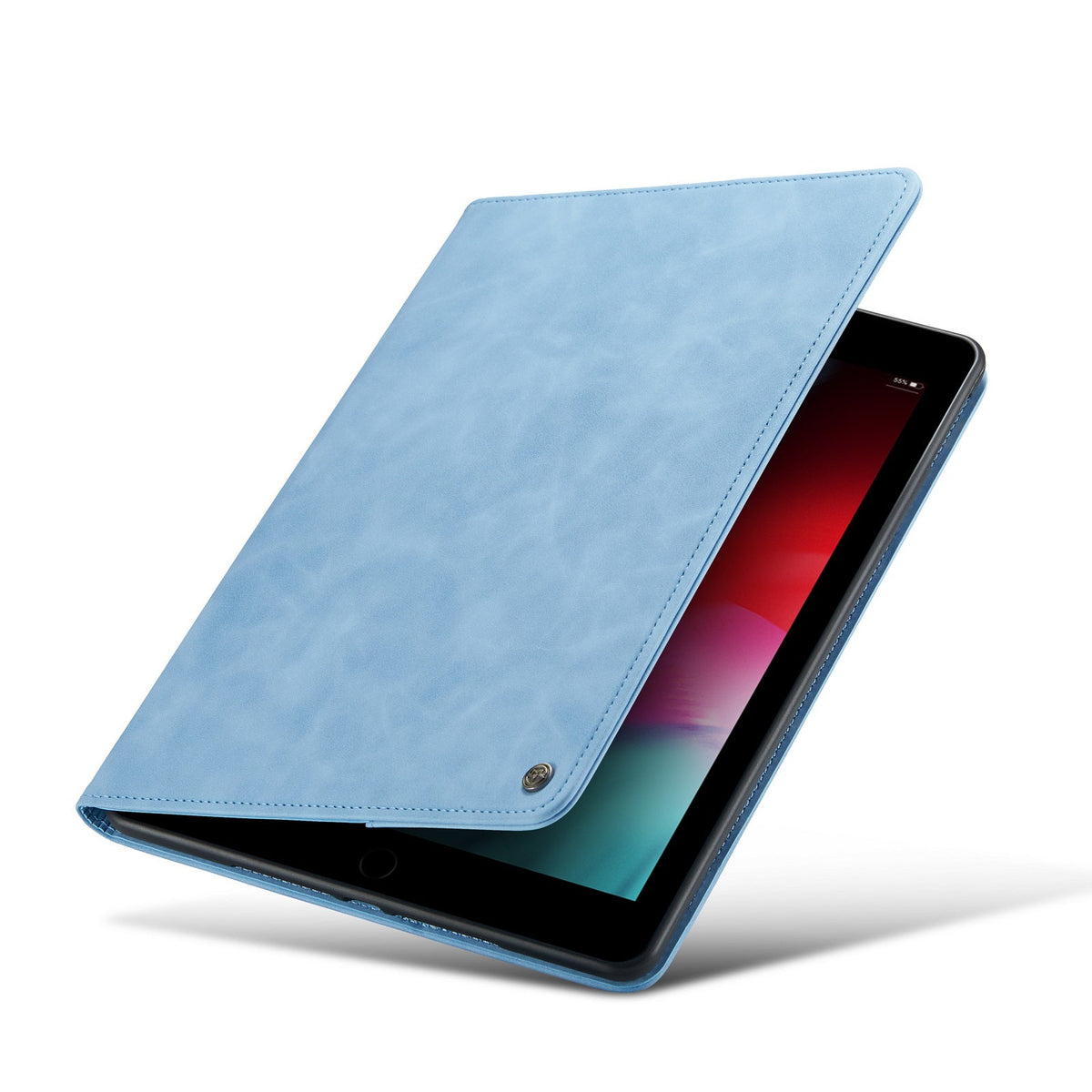 Apple iPad Air 11 (2024) Tablethoes - Sky Blue - Draaibare Bookcase