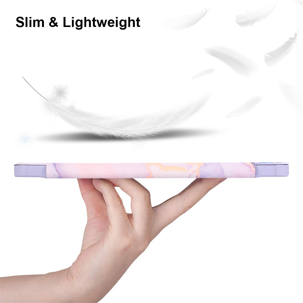 Apple iPad 5 9.7 (2017) Tablet-Hülle Smart Cover - , Marmor Lila