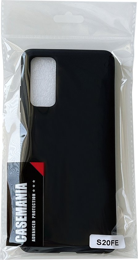 Samsung Galaxy S20 FE Hoesje - Zwart - Siliconen Back Cover