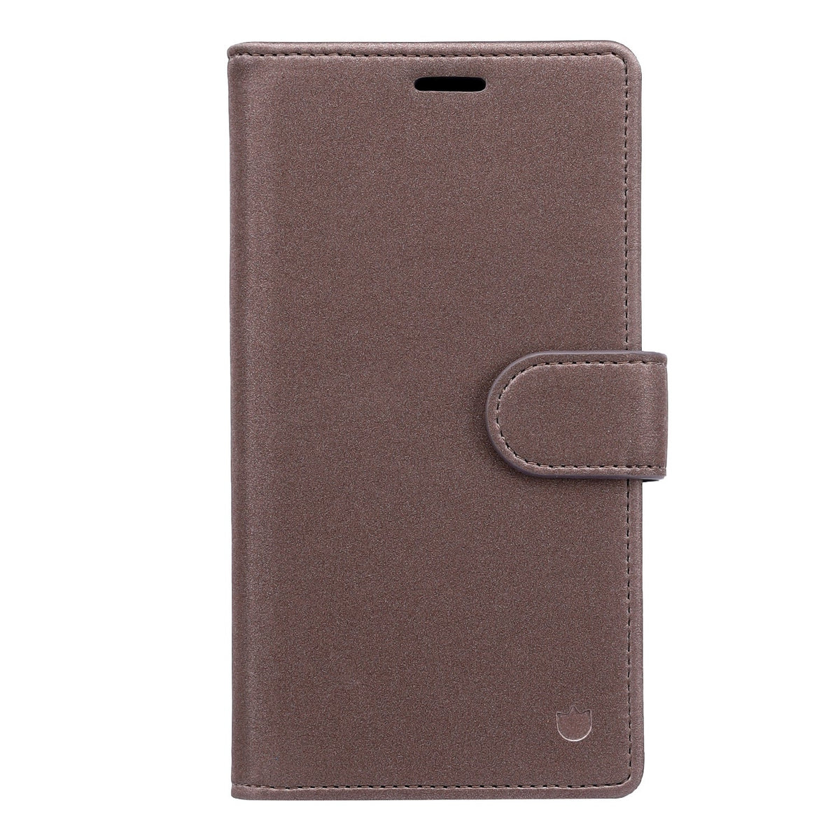 Apple iPhone 17 Hülle - Mocha Brown - 2-in-1-Velvet-Klapphülle mit Kartenfach