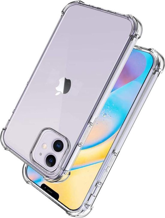 Apple iPhone 12 Mini Case - Clear - Shockproof Back Cover