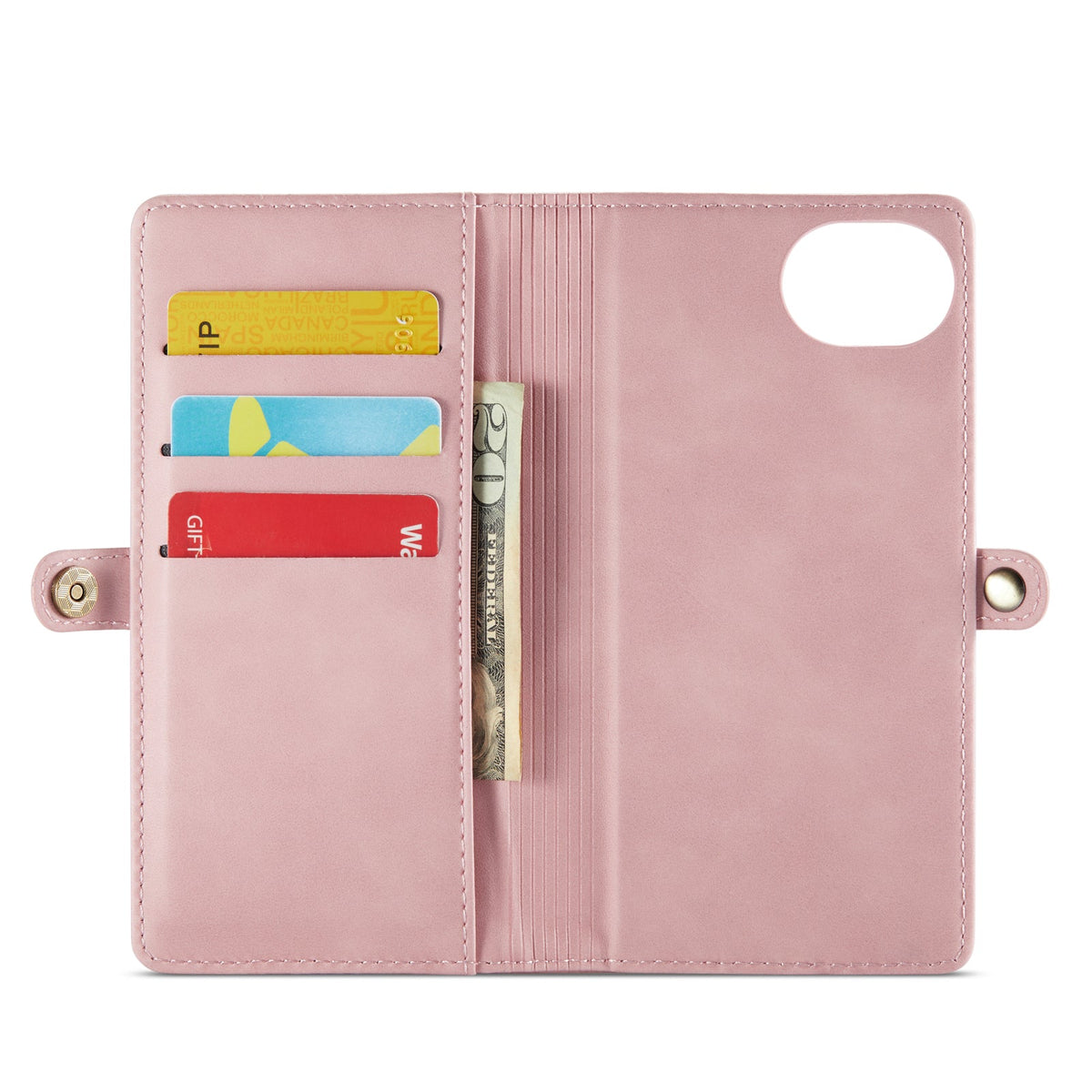 Apple iPhone 16e Hoesje - Pale Pink - 2 in 1 MagSafe Bookcase