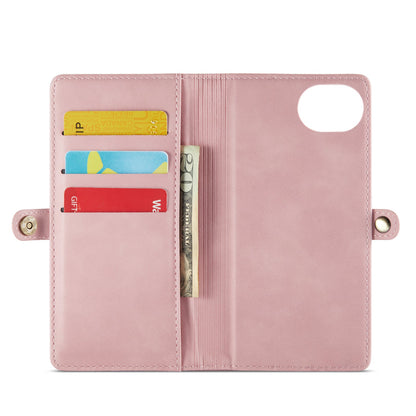 Apple iPhone 16e Hoesje - Pale Pink - 2 in 1 MagSafe Bookcase