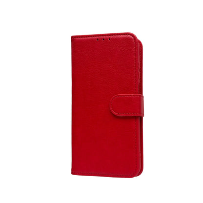 Samsung Galaxy S25 Ultra Hoesje - Rood - Luxe Bookcase