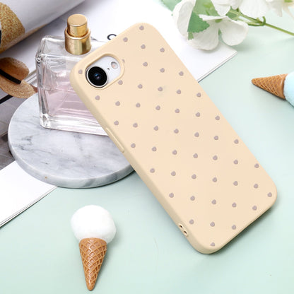 Apple iPhone 16e Case - Yellow - Hearts Back Cover