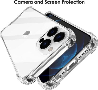 Apple iPhone 13 Pro Max Hoesje - Transparant - Anti-Shock Hybrid MagSafe Back Cover
