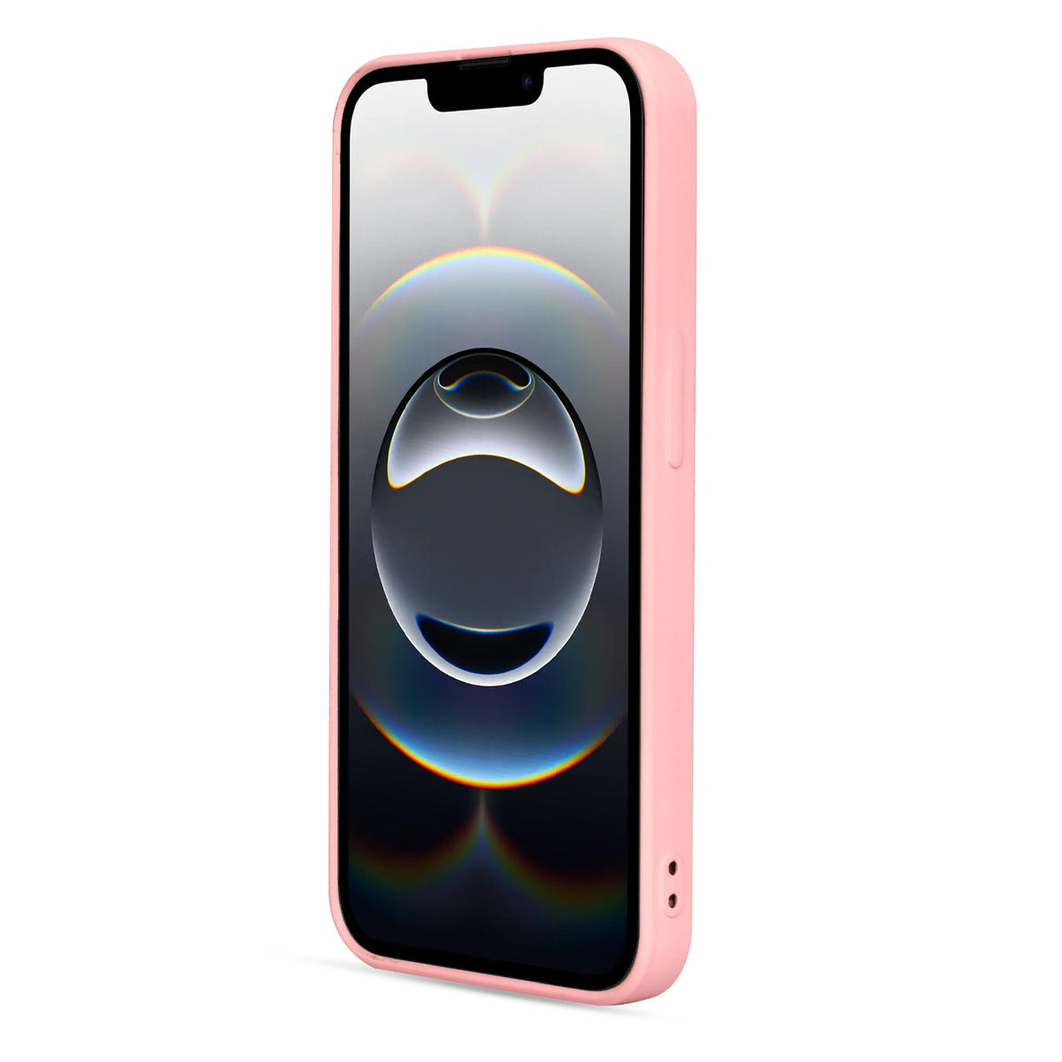 Coque iPhone 16e - Rose - Étui arrière à paillettes diamant